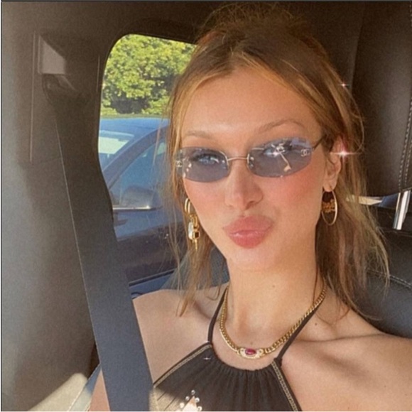 Rare💙 CHANEL rimless sunglasses. - Picture 13 of 13